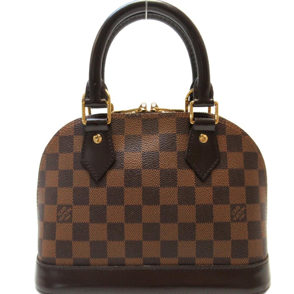 STRAP included!!! Alma BB Damier Ebene - Picture 9 of 15